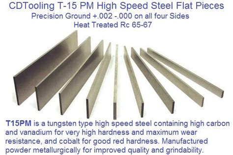 high speed steel flat stock